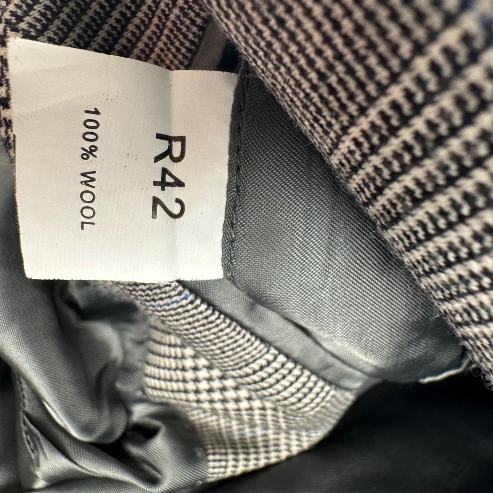 JOS A BANK Signature Collection Mens Wool Plaid Sport Coat‎ Blazer R42 - Picture 6 of 10